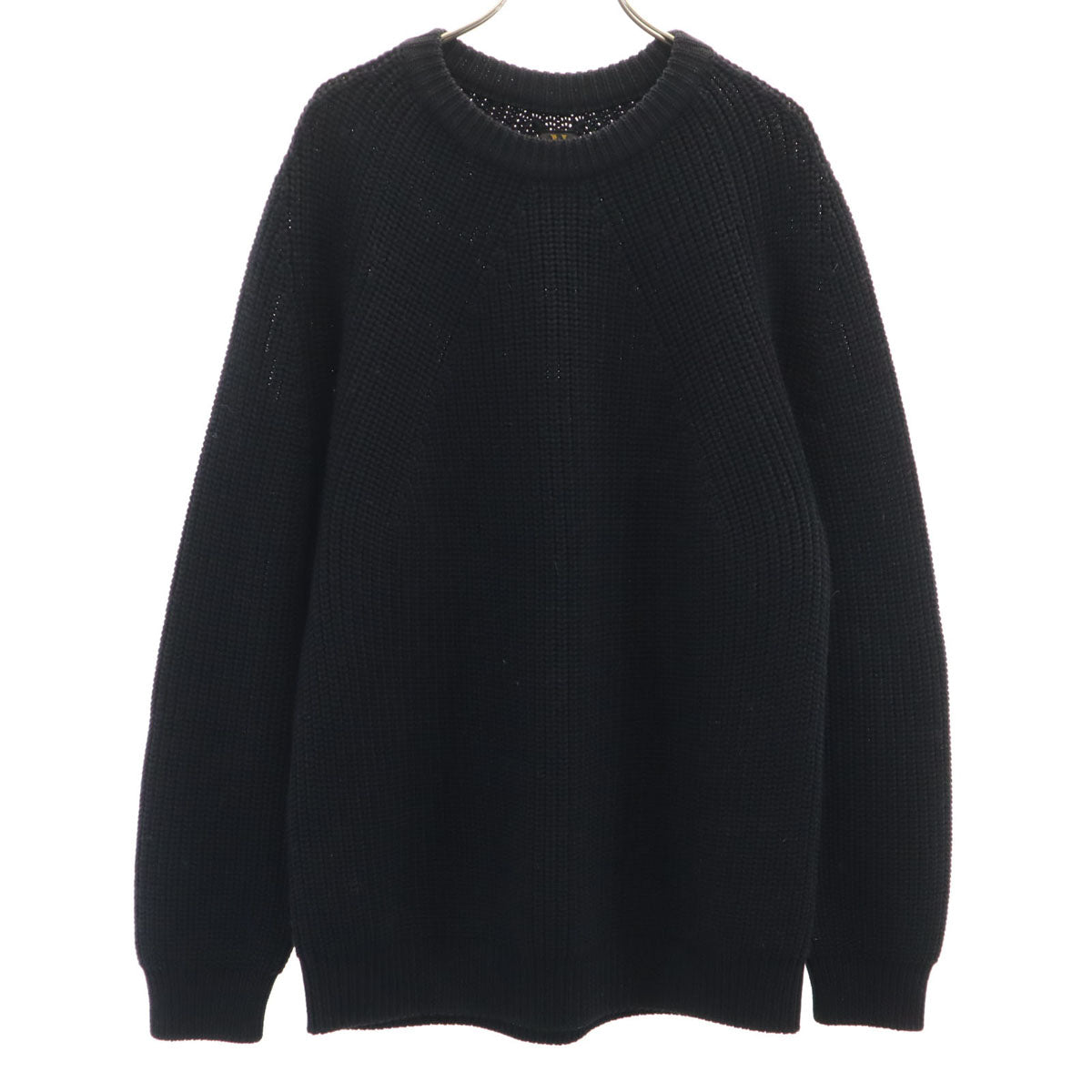 BATONER バトナー 日本製 長袖 ニット 3 ブラック セーター メンズ