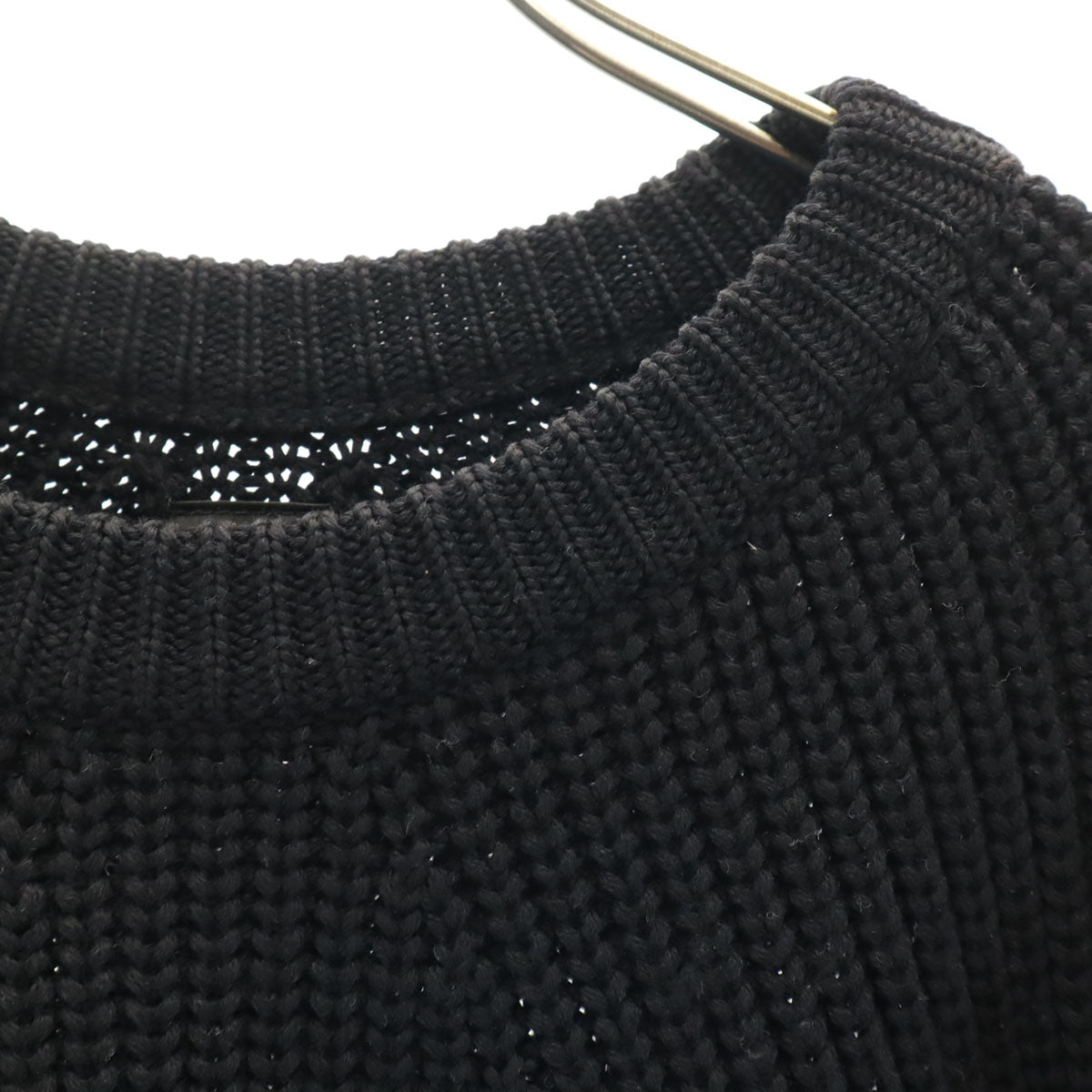 BATONER バトナー 日本製 長袖 ニット 3 ブラック セーター メンズ