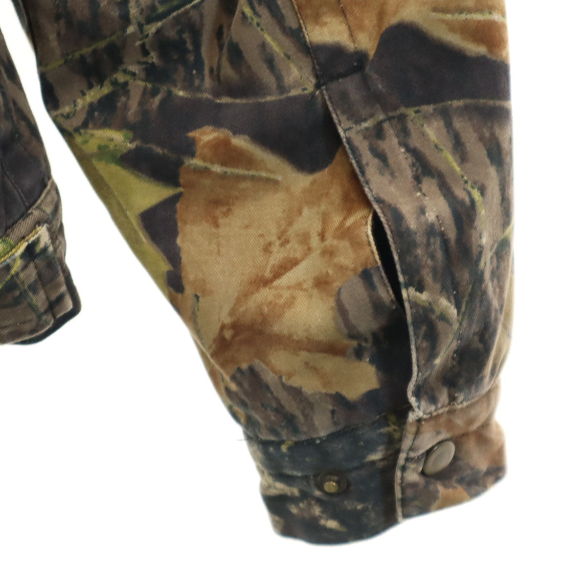 ATT MOSSGREEN リアルツリー柄 FERGUSON ジャケット XL ブラウン系 企業モノ メンズ