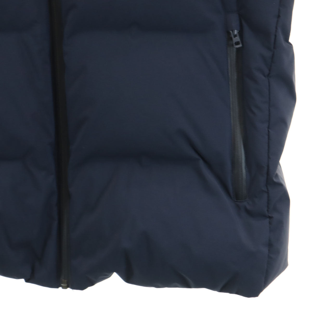 UNIQLO ユニクロ 長袖 シームレス ダウンパーカー XL ネイビー メンズ