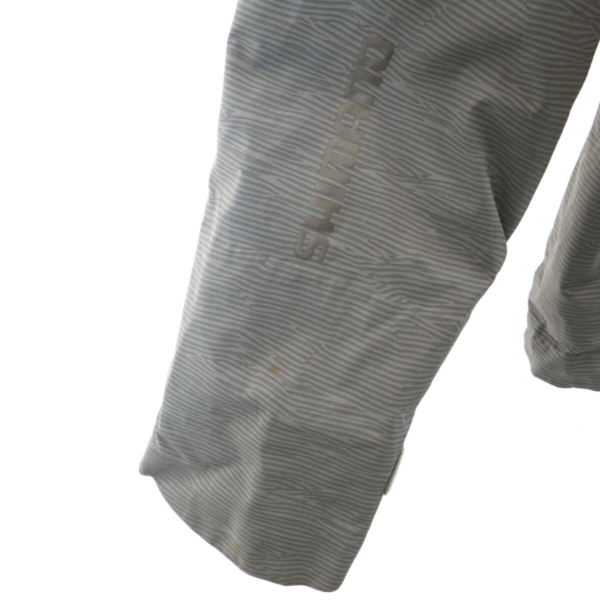 SHIMANO シマノ 総柄 フィッシング ジャケット L グレー メンズ