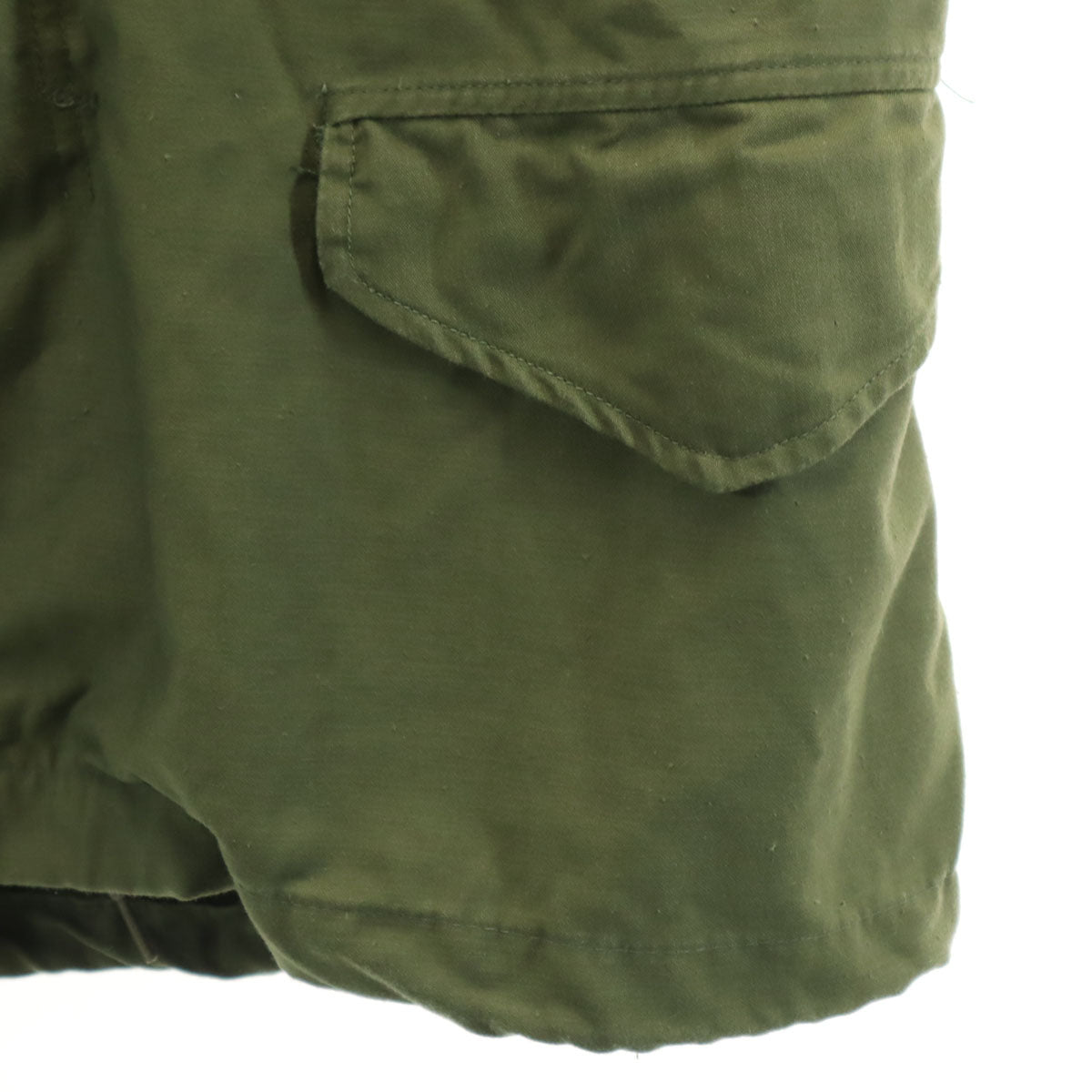 US ARMY アメリカ軍 80s ヴィンテージ DLA M-65 ミリタリージャケット XS カーキ メンズ
