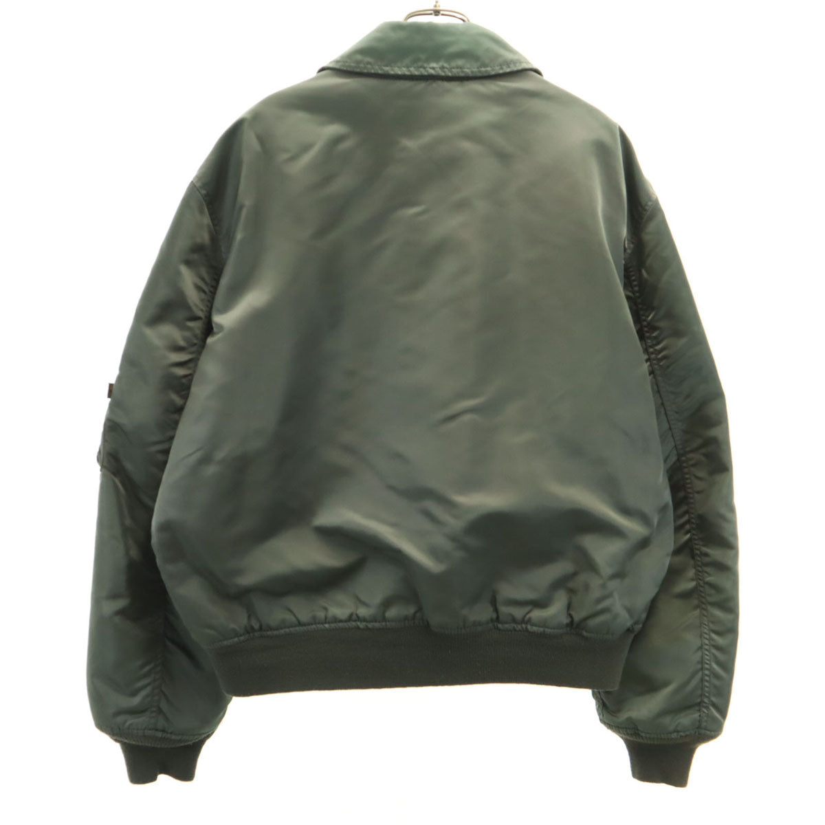 ALPHA INDUSTRIES INC アルファインダストリーズ USA製 CWU-45 フライトジャケット L オリーブ系 中綿 メンズ