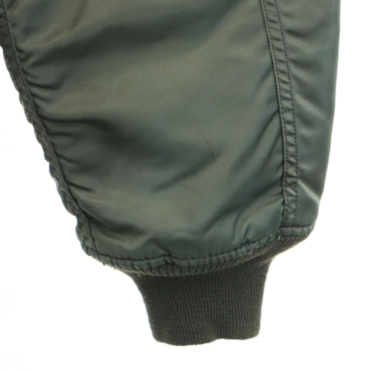 ALPHA INDUSTRIES INC アルファインダストリーズ USA製 CWU-45 フライトジャケット L オリーブ系 中綿 メンズ