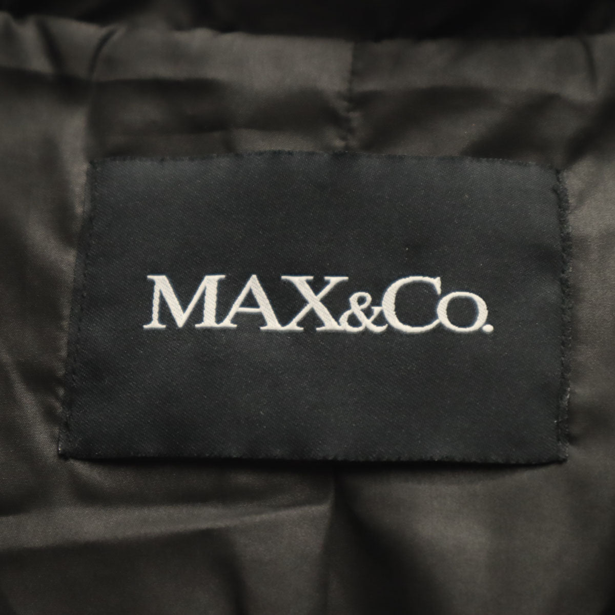 MAX&CO マックスアンドコー ダウンコート 42 オリーブ系 マックスマーラ レディース