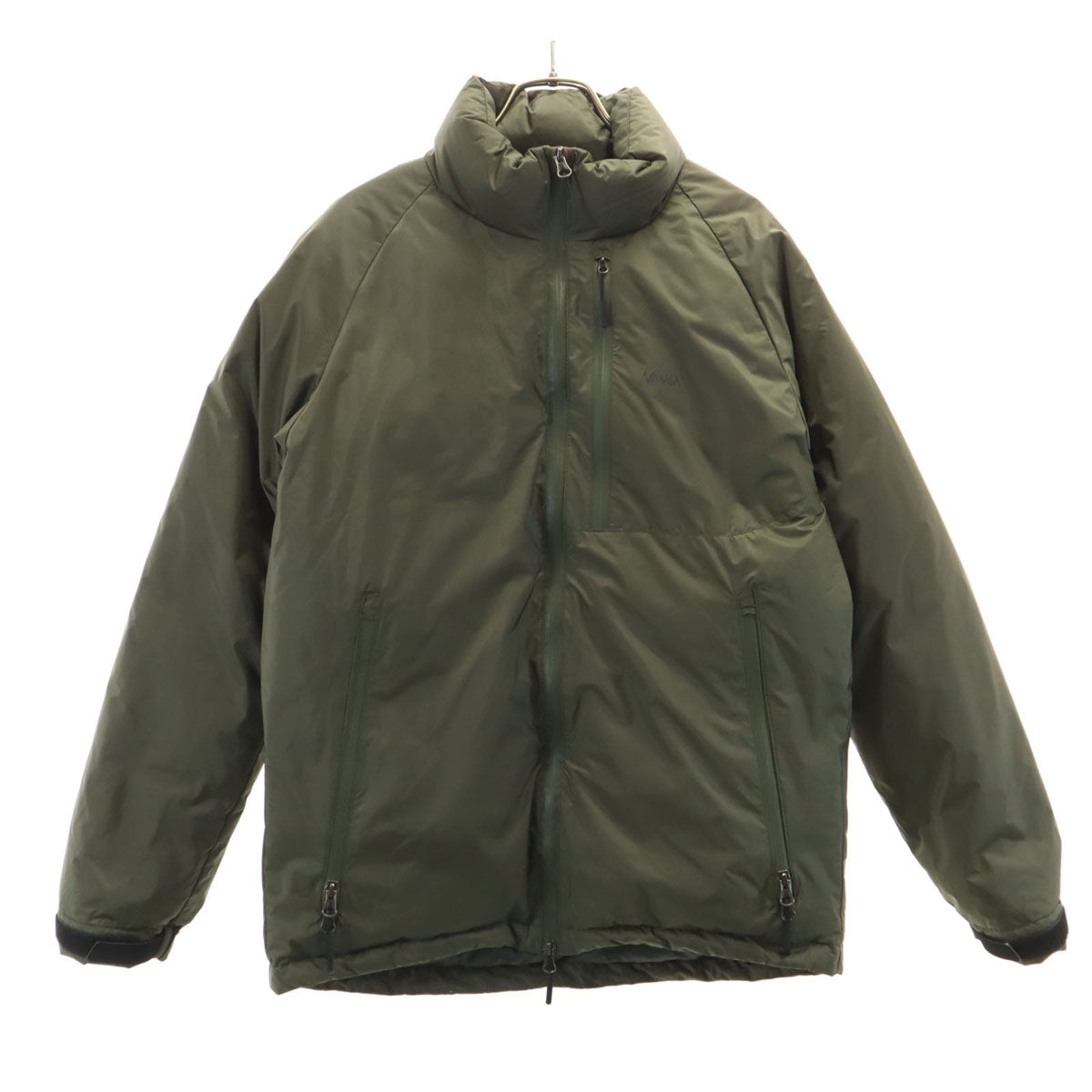 NANGA ナンガ 日本製 ダウンジャケット M カーキ メンズ