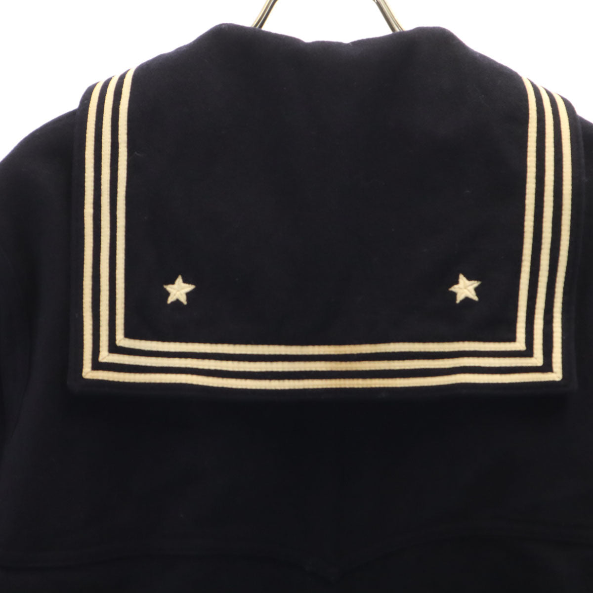 US NAVY アメリカ海軍 60s 70s ヴィンテージ 長袖 セーラー シャツ ネイビー メンズ