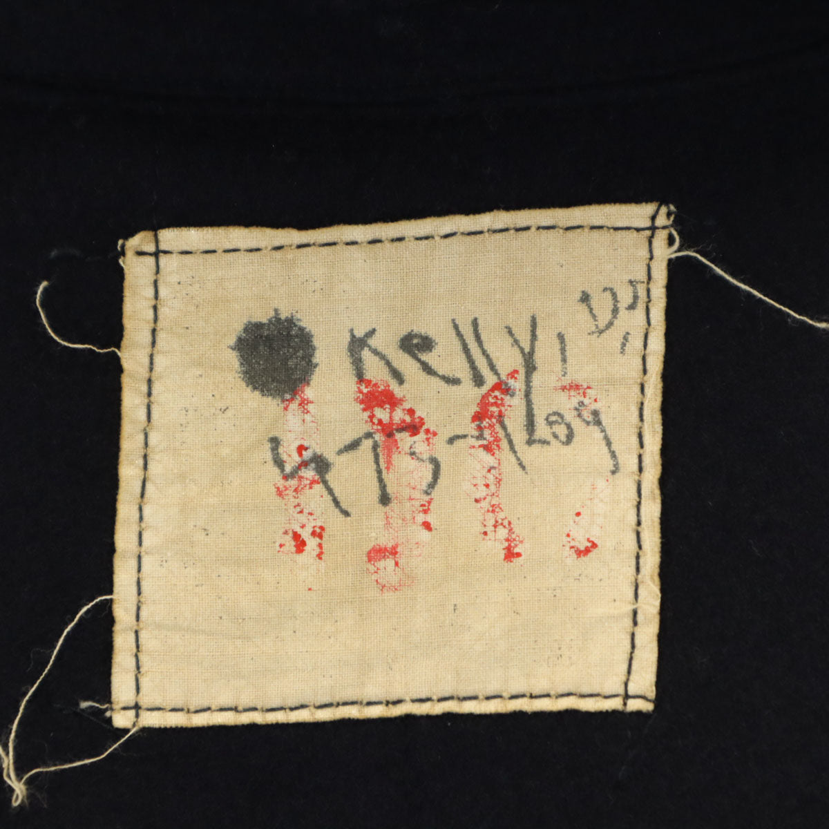 US NAVY アメリカ海軍 60s 70s ヴィンテージ 長袖 セーラー シャツ ネイビー メンズ