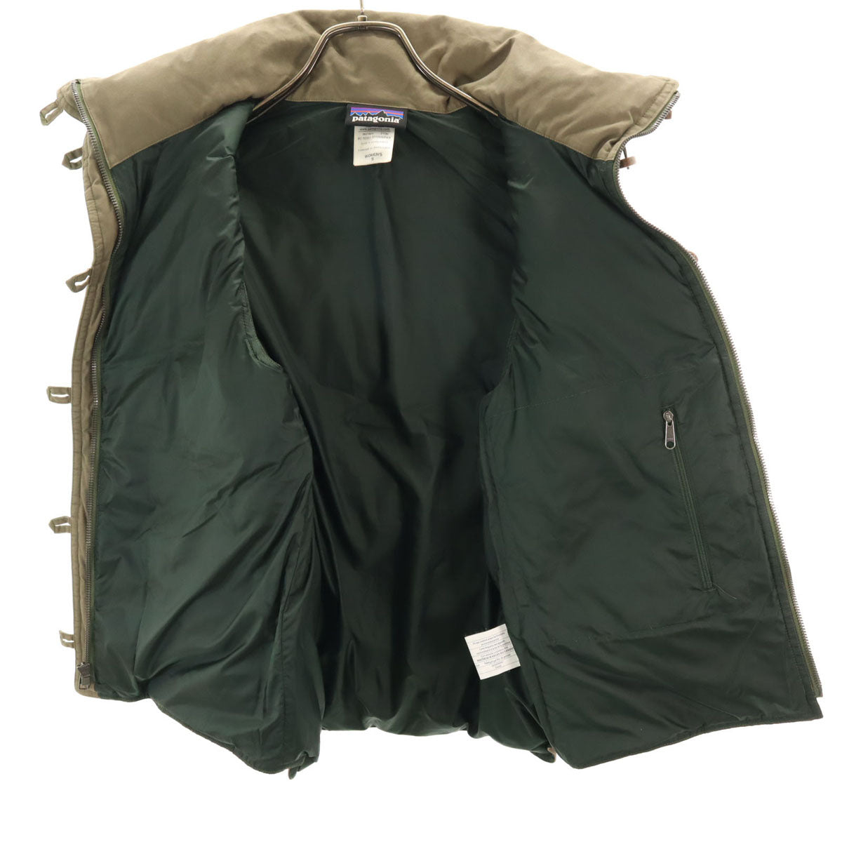 patagonia パタゴニア TOGGIE ダウンベスト S アッシュブラウン 28285FA14 アウトドア レディース