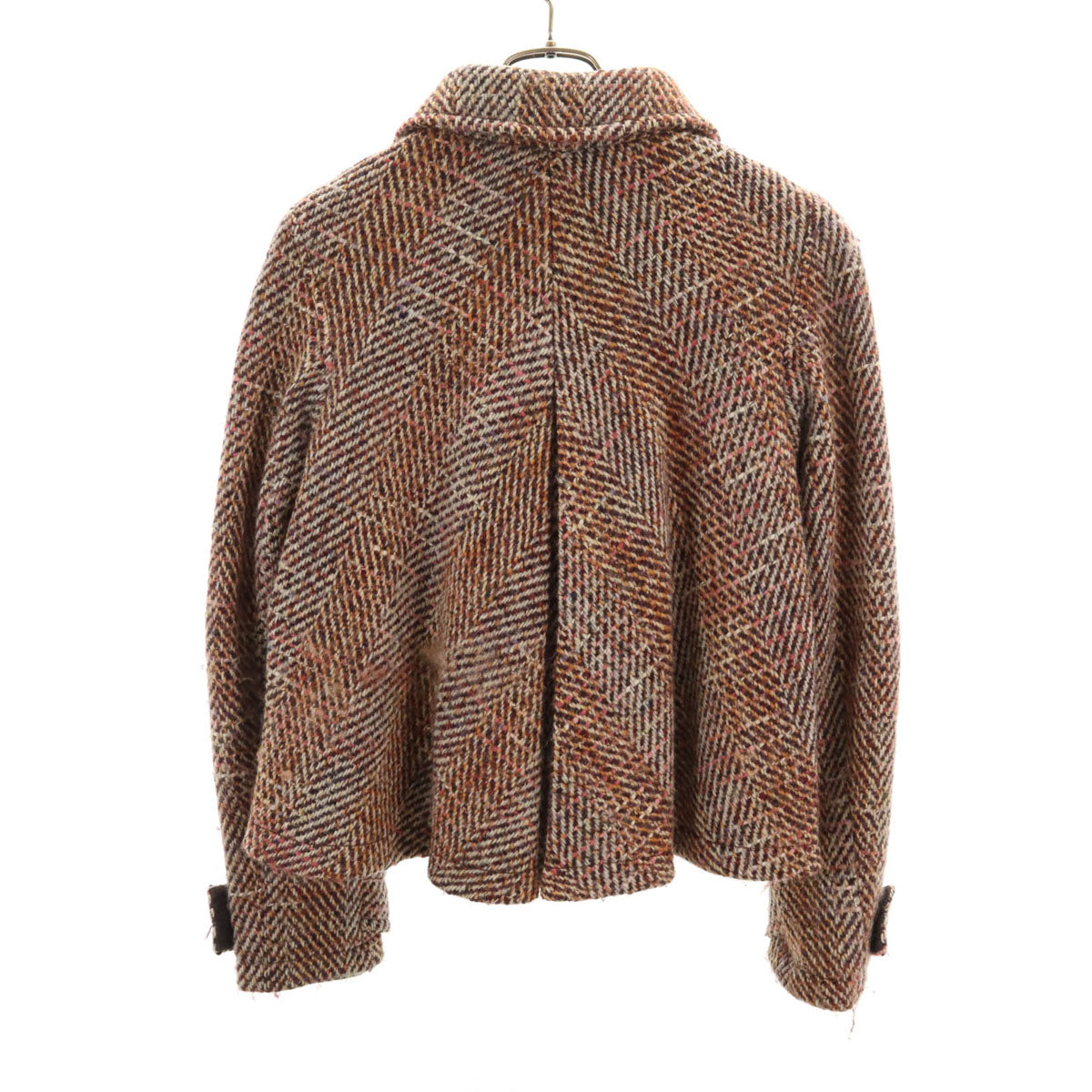 SPORTMAX スポーツマックス イタリア製 ツイードジャケット 38 マルチ マックスマーラ レディース