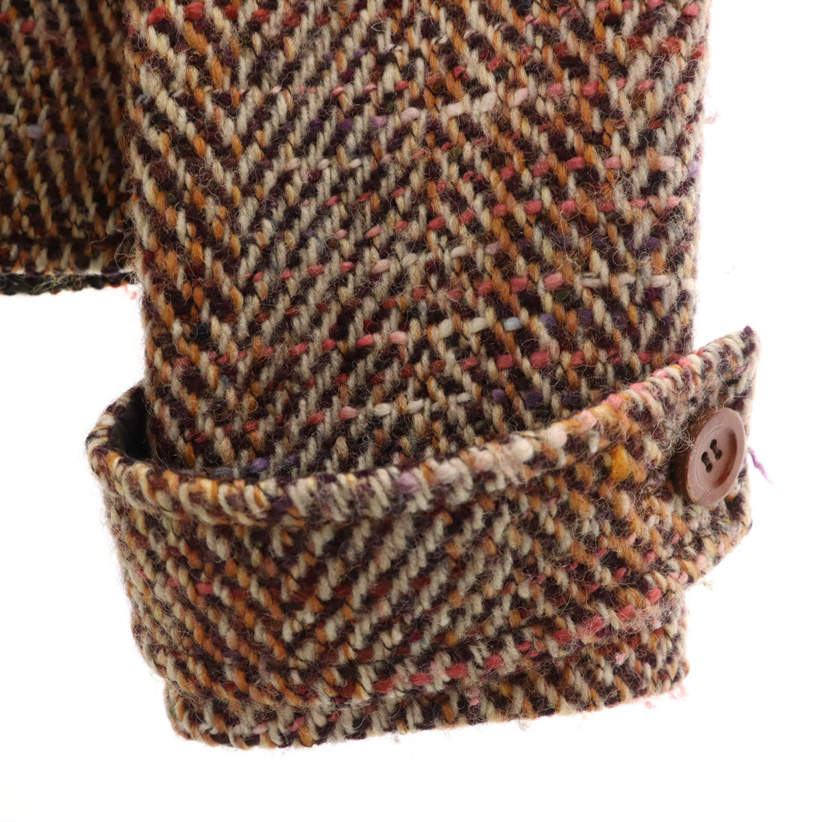 SPORTMAX スポーツマックス イタリア製 ツイードジャケット 38 マルチ マックスマーラ レディース