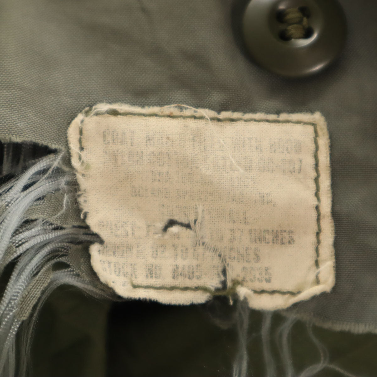 US ARMY アメリカ軍 60s ヴィンテージ M-65 ミリタリージャケット カーキ メンズ