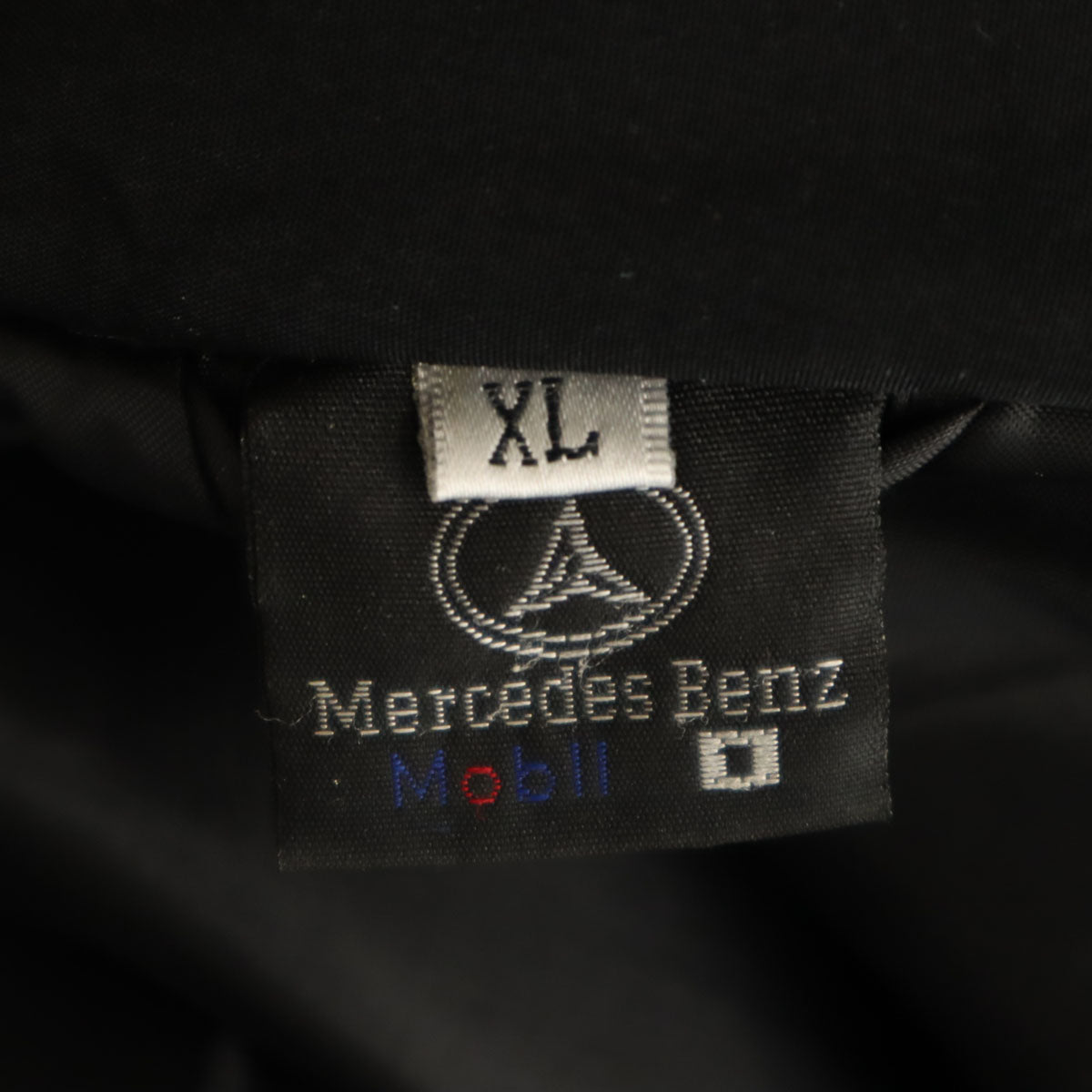 Mercedes-Benz メルセデス ベンツ 企業モノ刺繍 レーシング 中綿ジャケット XL ブラック メンズ