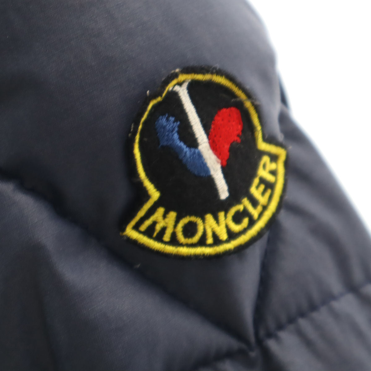 MONCLER モンクレール 80s ヴィンテージ アシックス ダウンジャケット ネイビー メンズ