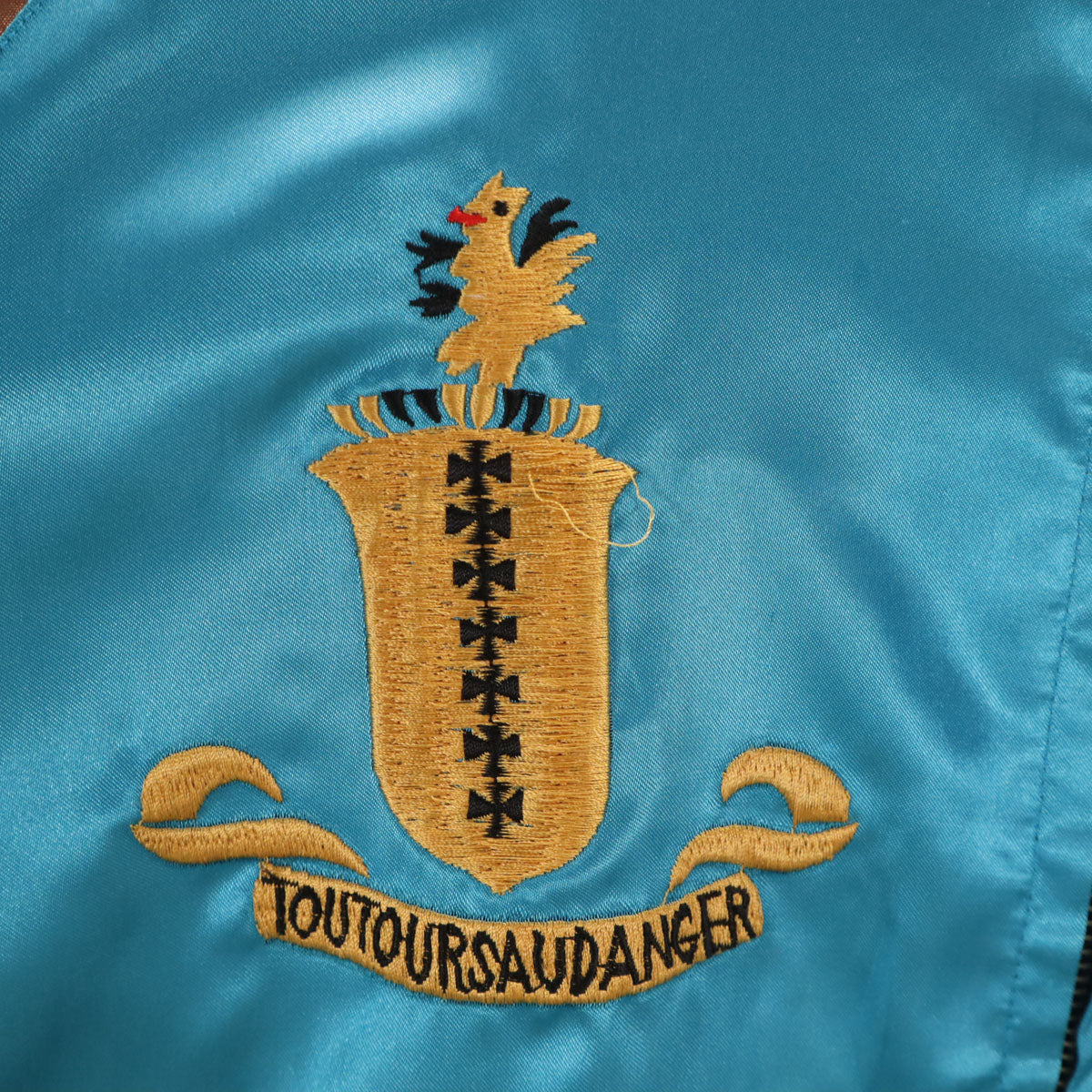 東洋エンタープライズ テーラー東洋 鷲 17TH爆撃航空隊刺繍 リバーシブル スカジャン M ブラック TT10930 メンズ