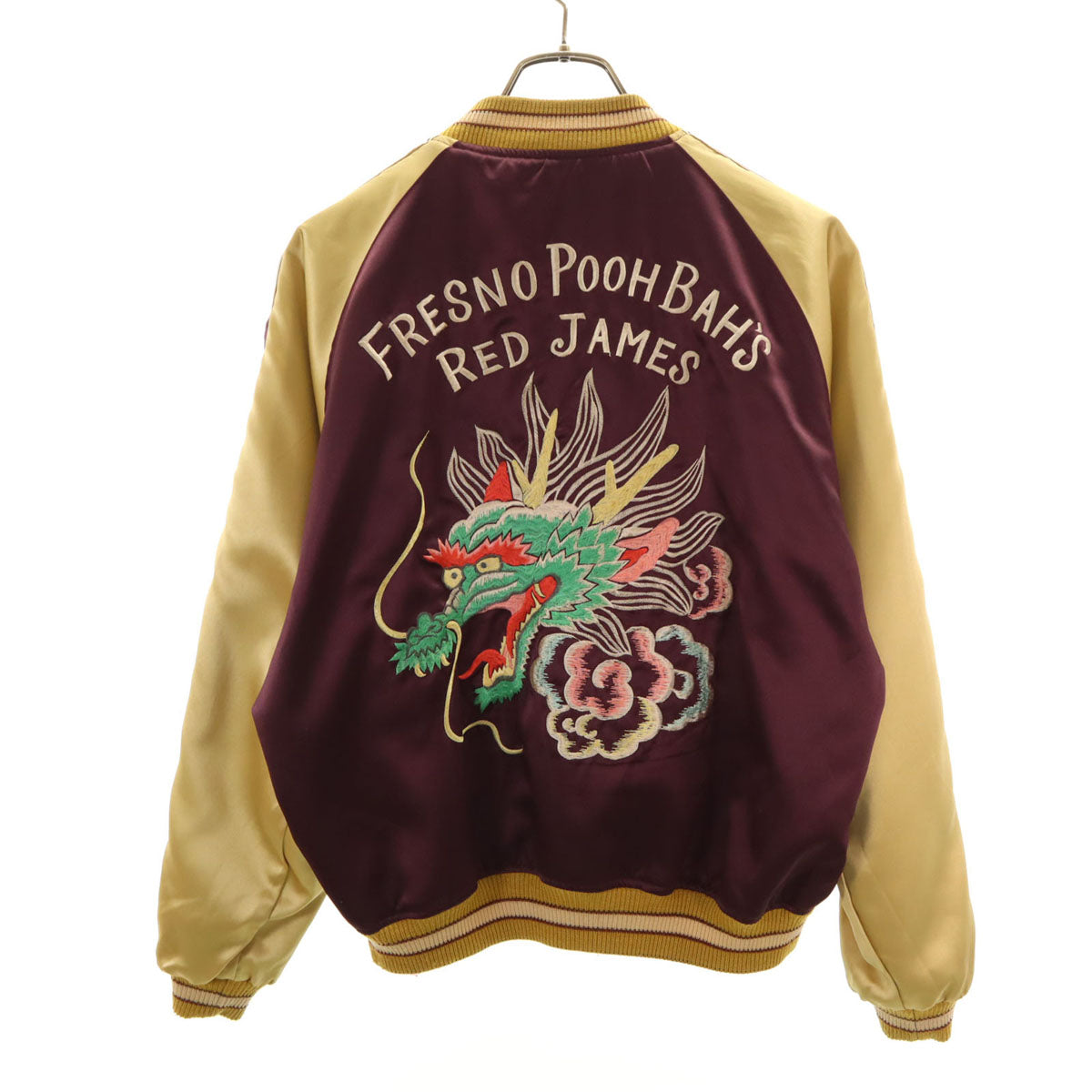 東洋エンタープライズ テーラー東洋 M品番 龍 USS 刺繍 リバーシブル スカジャン M ボルドー M18280 メンズ