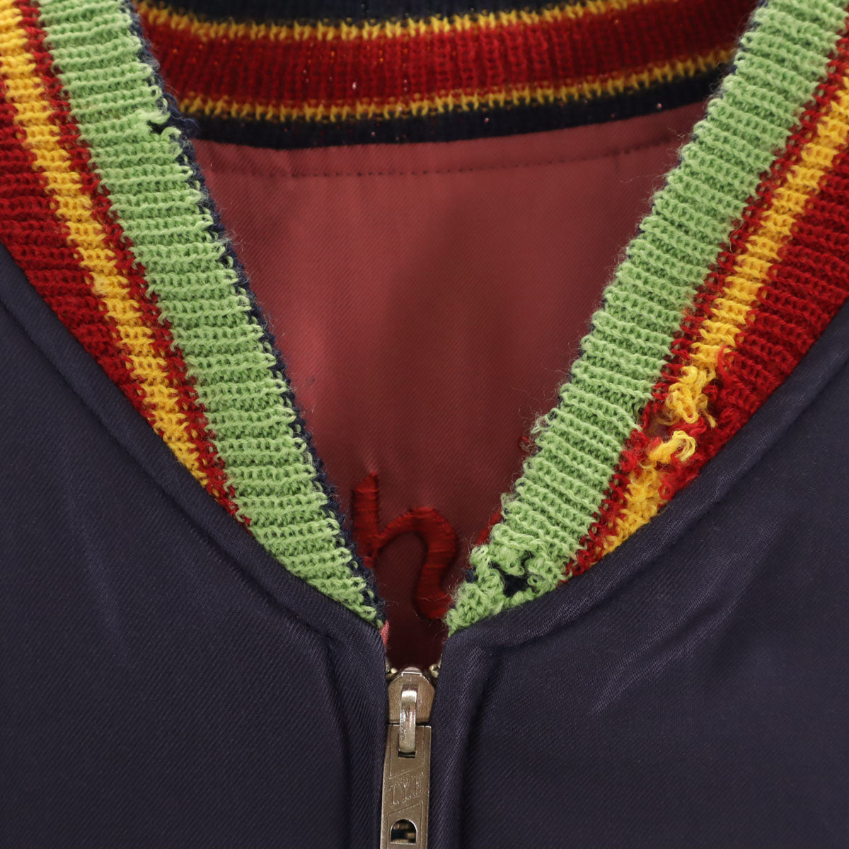 東洋エンタープライズ テーラー東洋 笹虎 舞妓刺繍 リバーシブル スカジャン M ピンク TT12062 メンズ