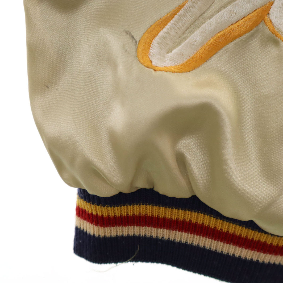 東洋エンタープライズ テーラー東洋 M品番 沖縄マップ 鷹刺繍 リバーシブル スカジャン M シャンパンゴールド M18425 メンズ