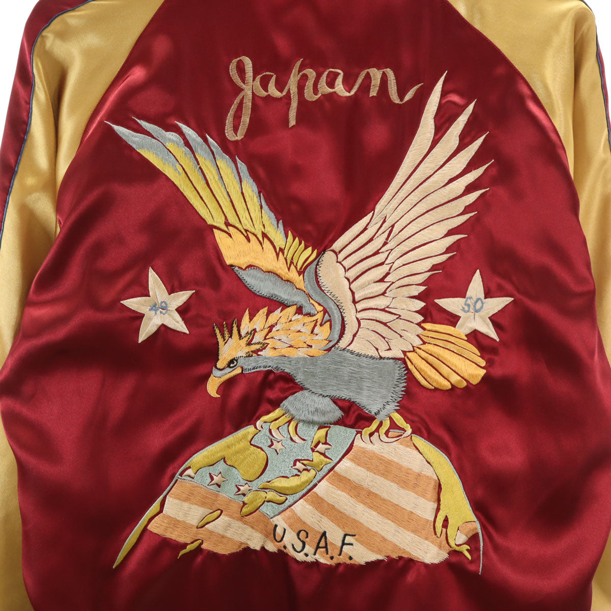 スカジャン テーラー東洋 TT10637 鷲 富士山 日本地図 スカジャン テーラー東洋 TT10637 鷲 富士山 日本地図