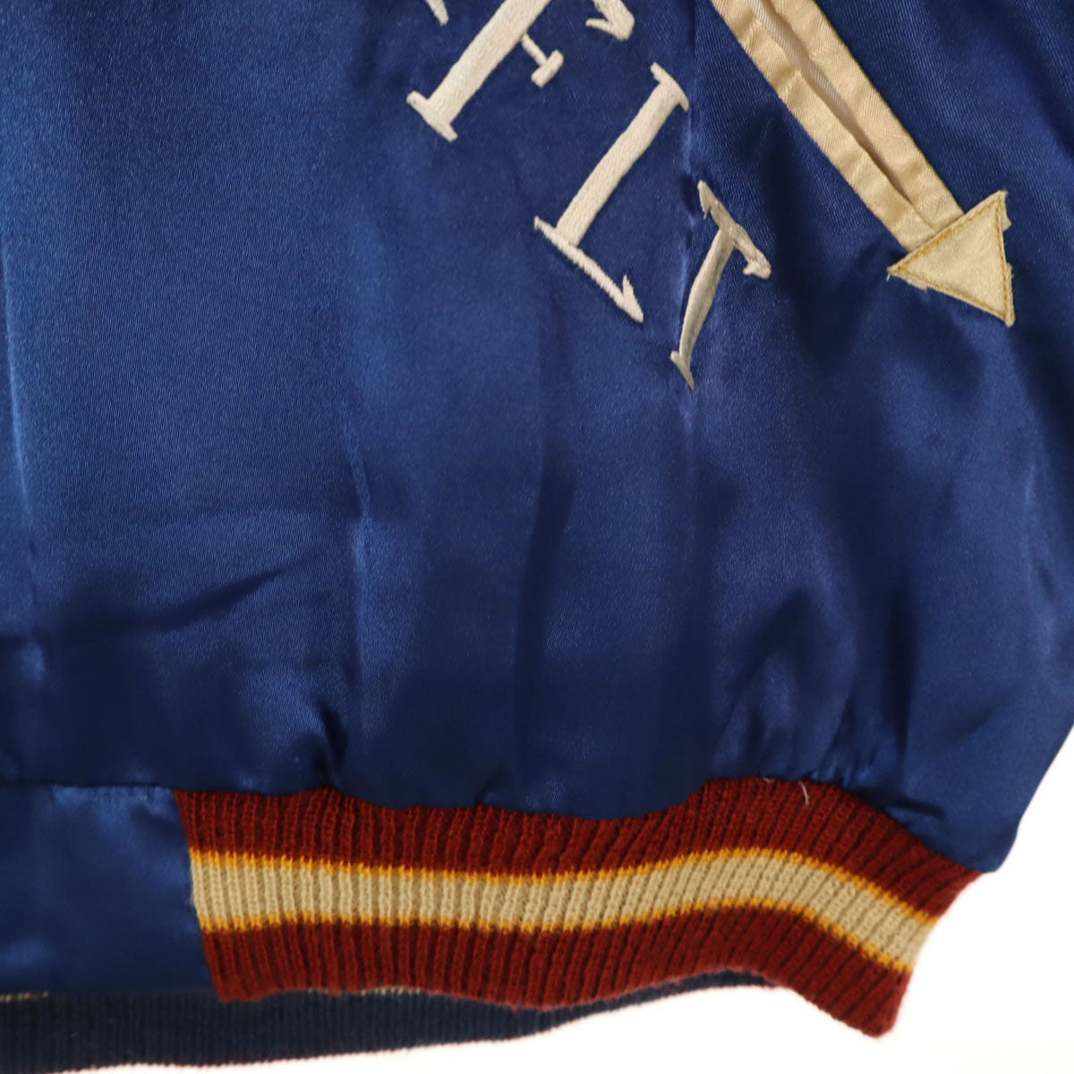 美品 東洋エンタープライズ テーラー東洋 モスキート 虎龍刺繍 リバーシブル スカジャン L ブルー系 TT10636 メンズ