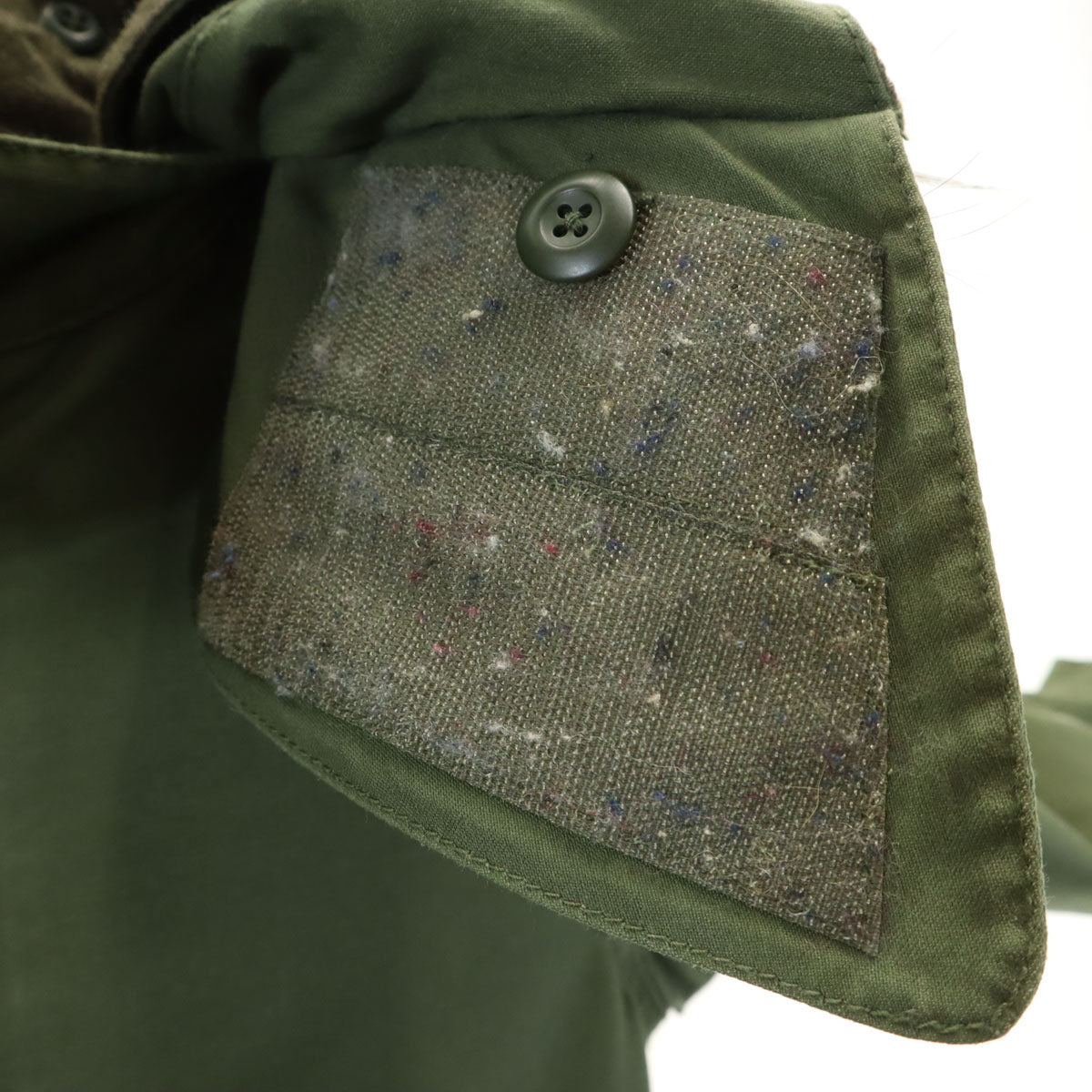 monkey time UNITED ARROWS モンキータイムユナイテッドアローズ モッズコート S カーキ ライナー付き メンズ