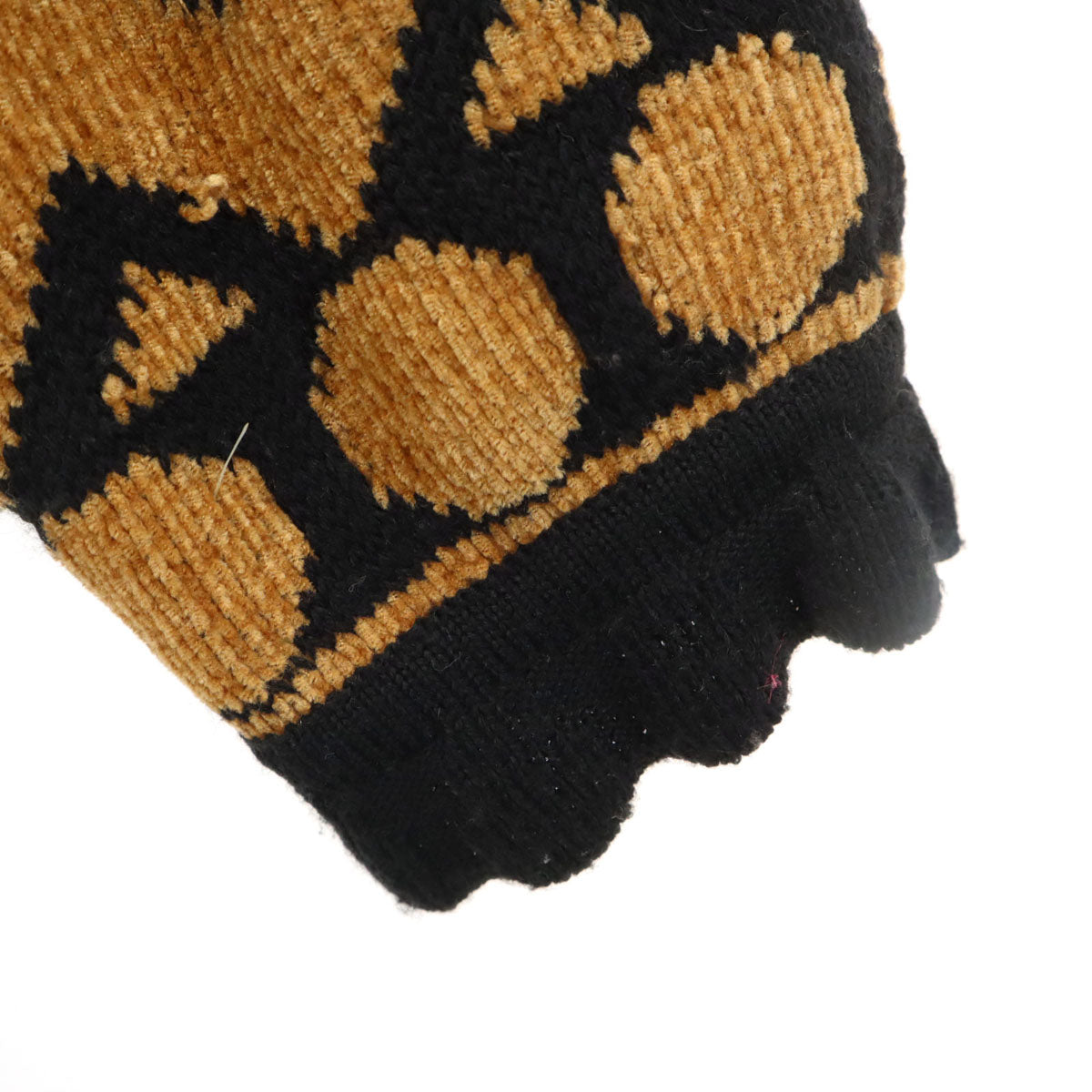 BALLY バリー 80s 90s イタリア製 オールド 総柄 長袖 ニットカーディガン 44 ブラウン レディース