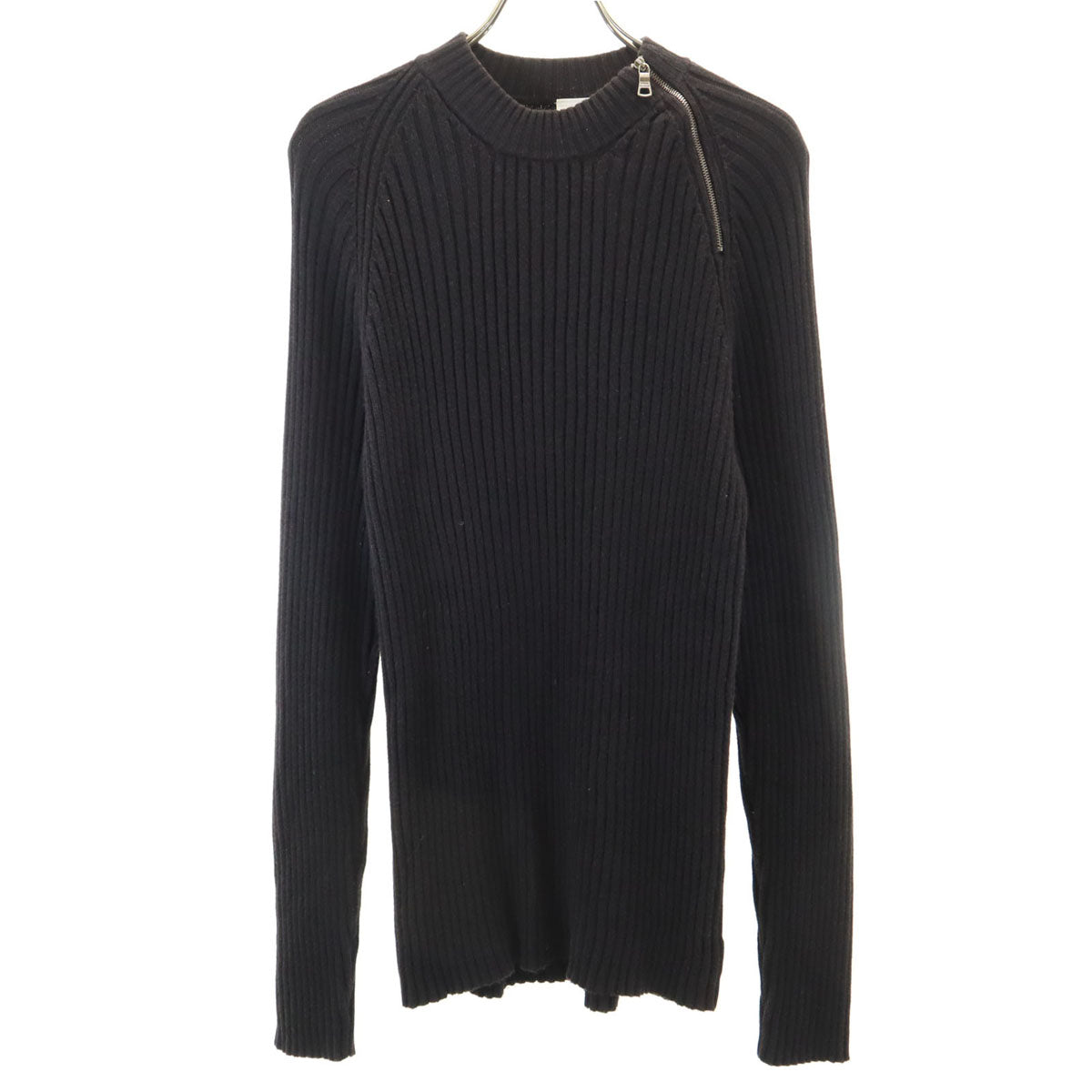 ARMANI EXCHANGE アルマーニエクスチェンジ 90s オールド 長袖 リブ ニット L ブラック セーター レディース