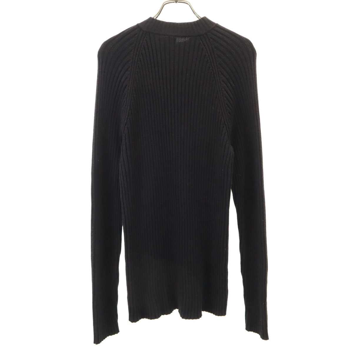 ARMANI EXCHANGE アルマーニエクスチェンジ 90s オールド 長袖 リブ ニット L ブラック セーター レディース