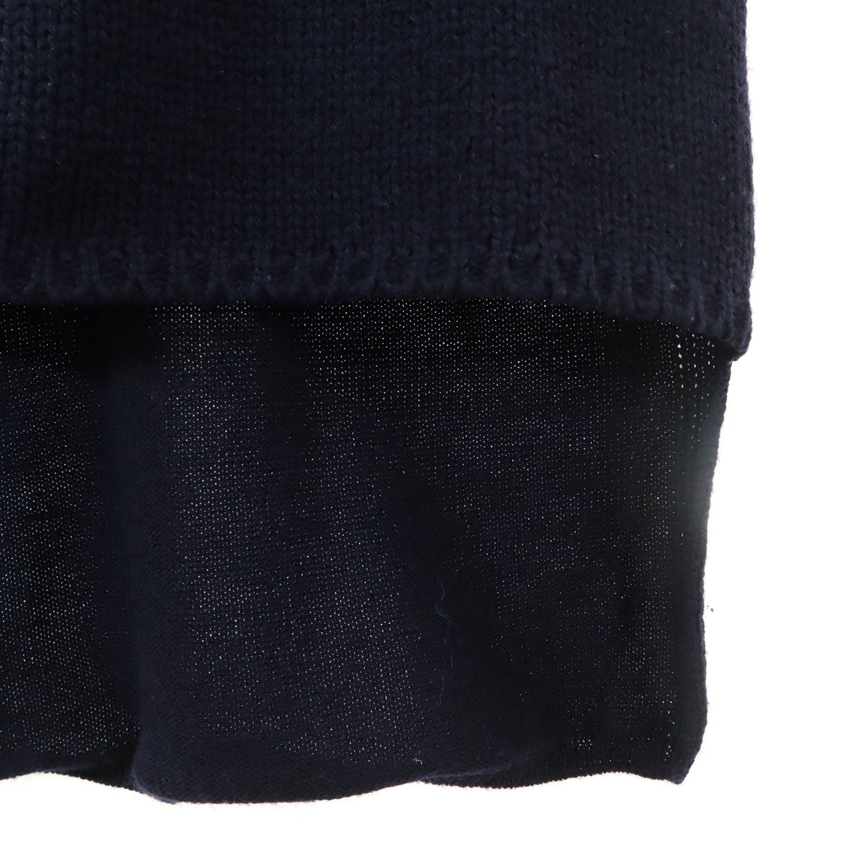 COMME des GARCONS SHIRT コムデギャルソンシャツ 日本製 長袖 セーター M ネイビー ニット レディース