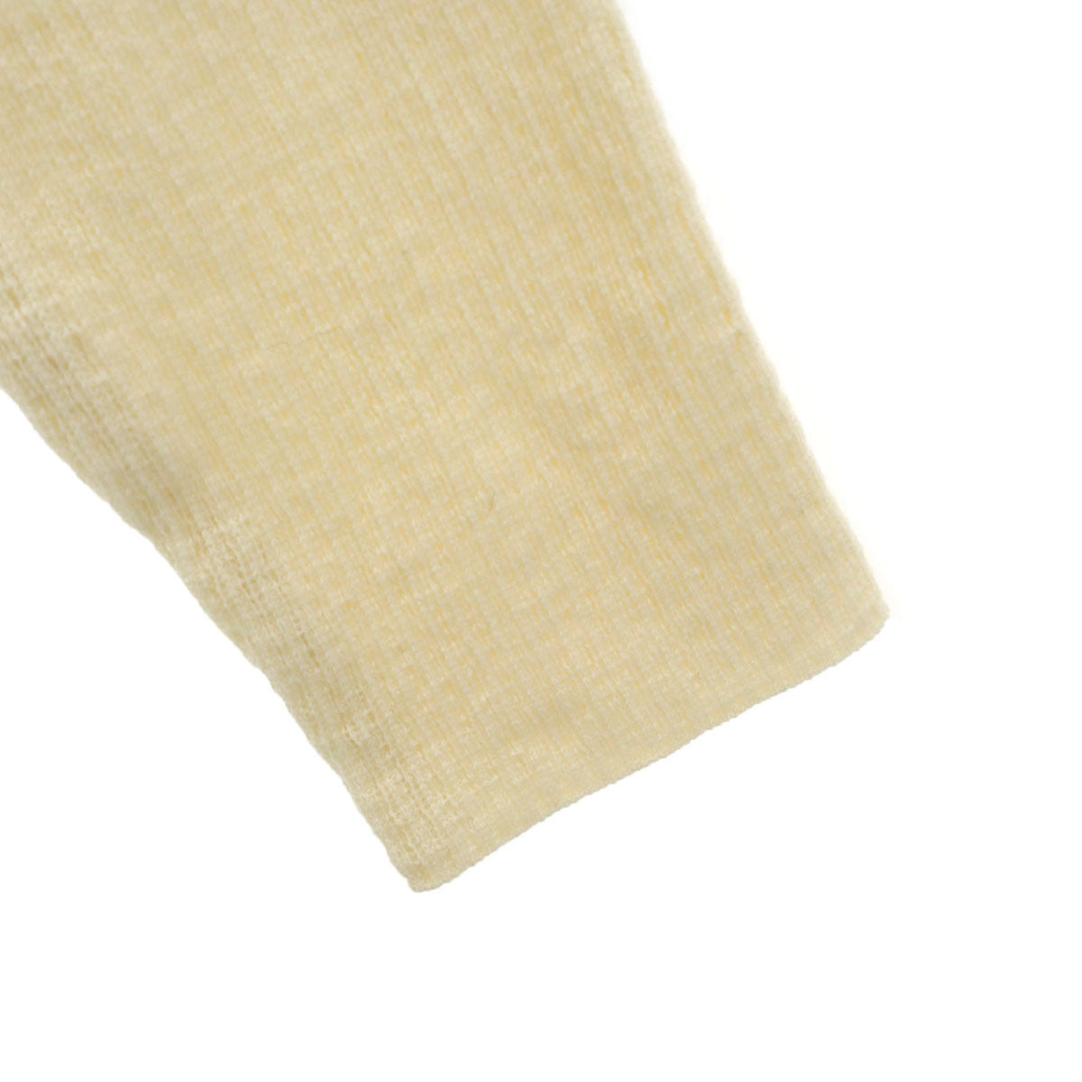 LEONARD SPORT レオナール スポーツ 日本製 バラ 長袖 タートルネック セーター 42 生成り ニット レディース