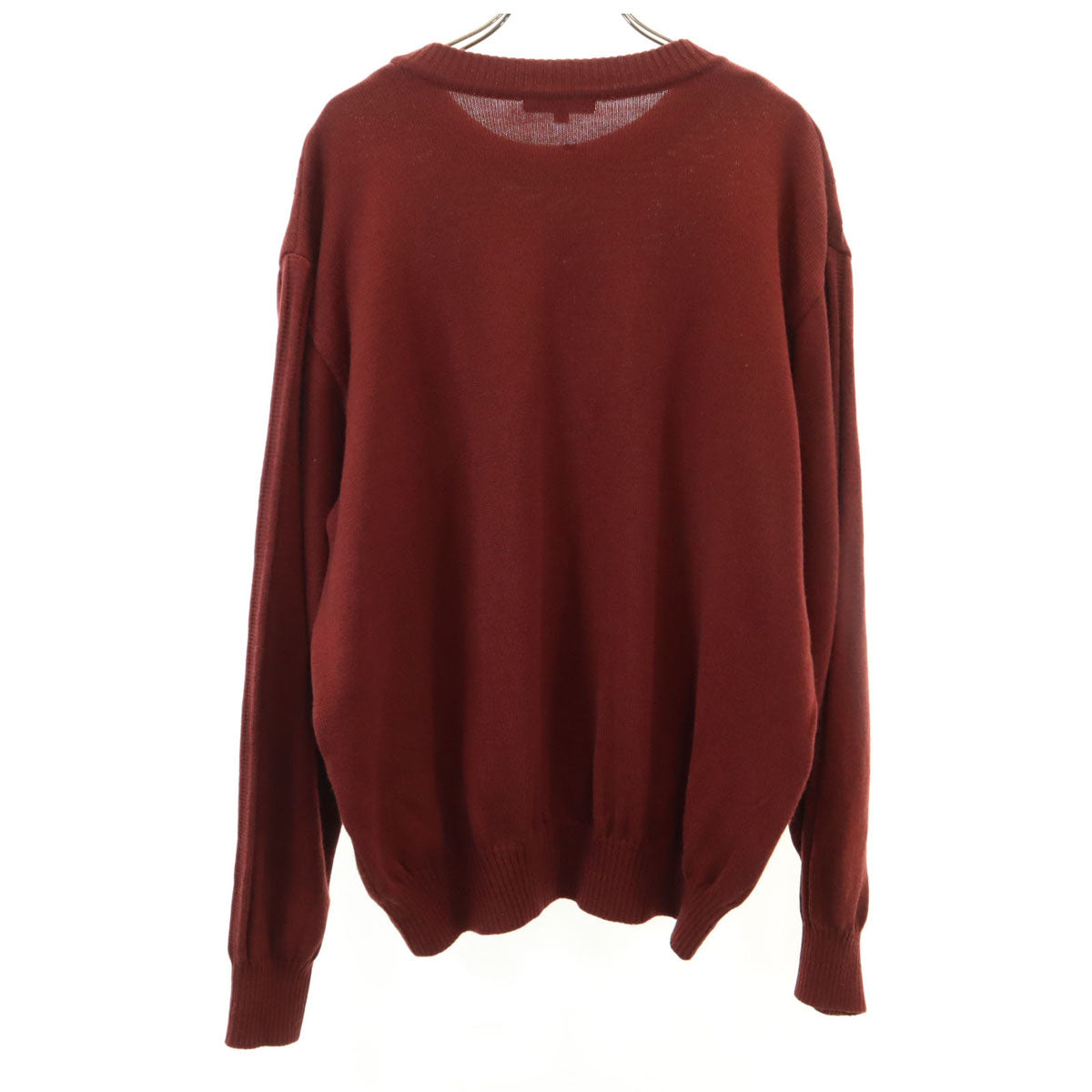 Christian Dior MONSIEUR クリスチャンディオール ムッシュ 90s オールド 長袖 セーター L ボルドー ニット メンズ