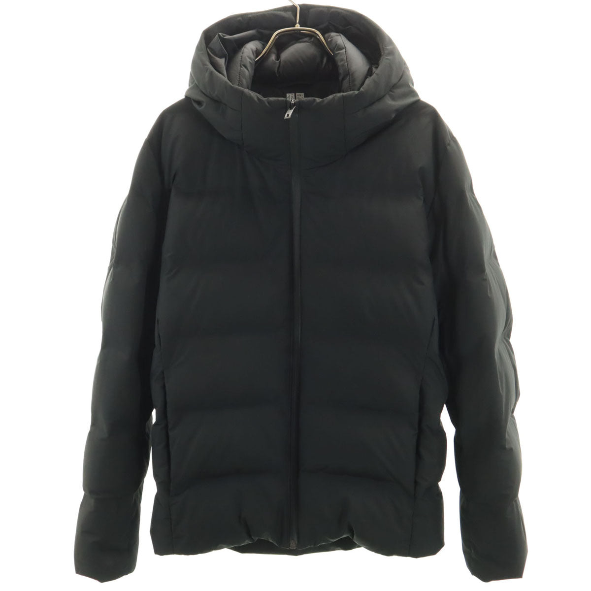 UNIQLO ユニクロ シームレス ダウンジャケット L ブラック 3Dカット メンズ