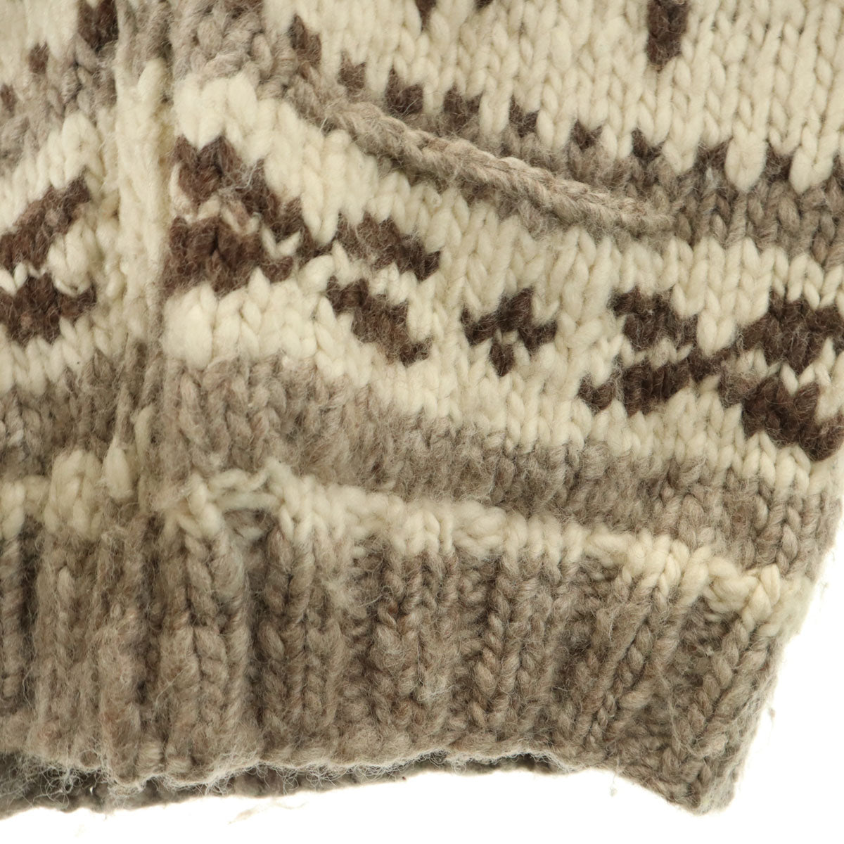 カウチンジャケット グレー系 トナカイ メンズ