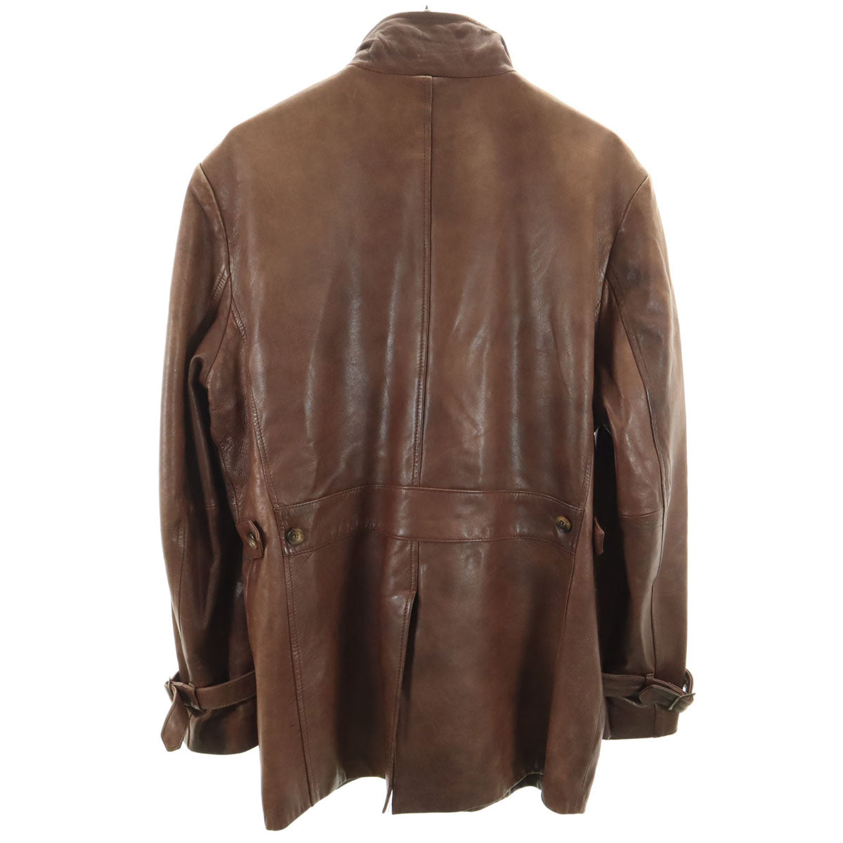 WIND ARMOR ウィンドアーマー レザージャケット L ブラウン メンズ