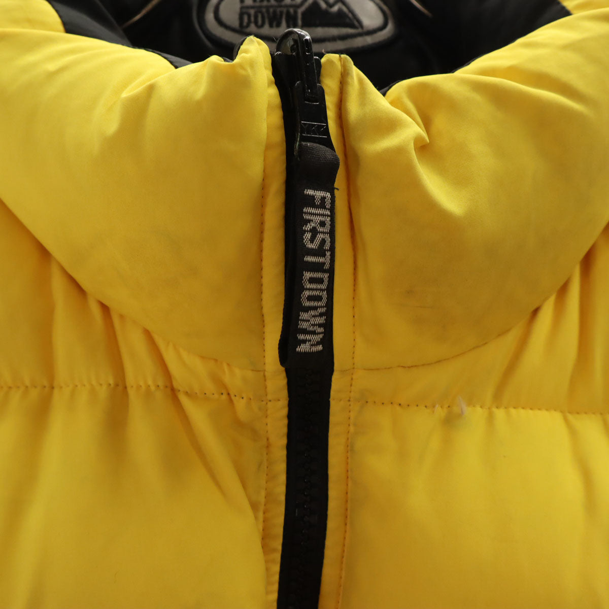 FIRSTDOWN ファーストダウン リバーシブル ダウンジャケット M ブラック メンズ