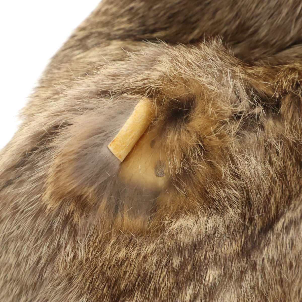 毛皮コート ブラウン レディース