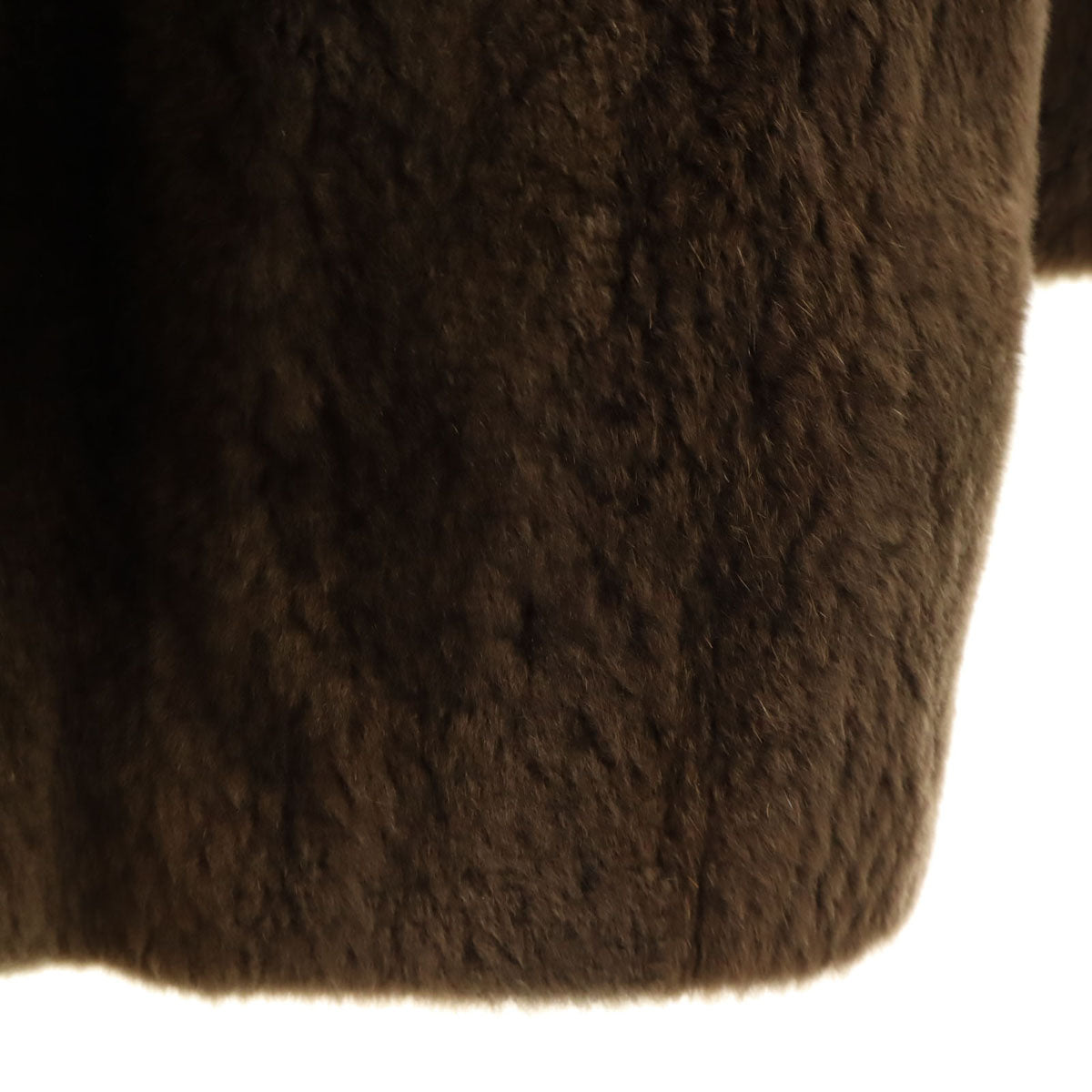 美品 Moon Bat Fur ムーンバットファー 毛皮コート 9 ブラウン レディース