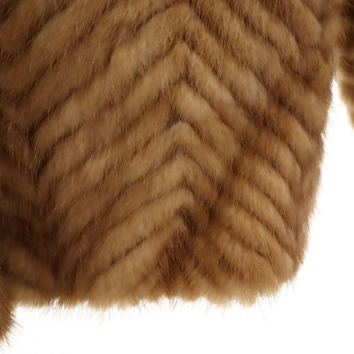 Moon Bat Fur ムーンバットファー 毛皮コート 11 キャメル レディース