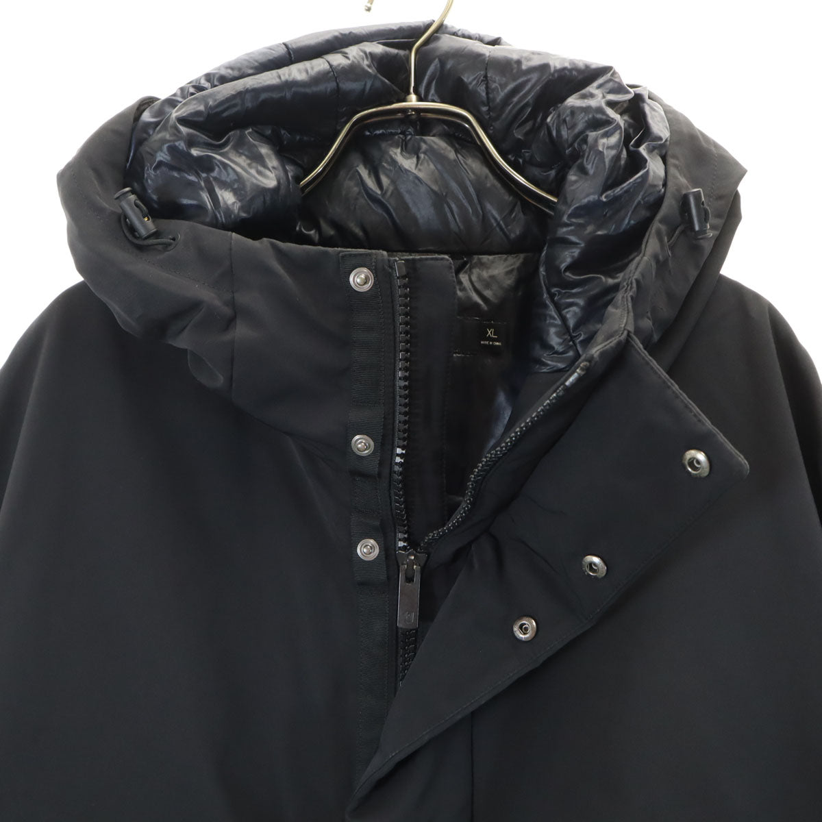 UNIQLO +J ユニクロ プラスジェイ ハイブリッド ダウンパーカー XL ブラック ジルサンダー メンズ