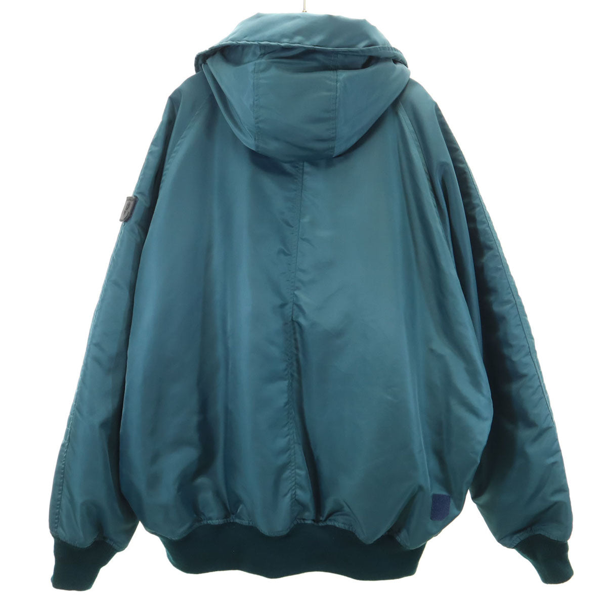未使用 PHINGERIN フィンガリン 24AW エレベーションシリーズ フーデッド ボンバー ジャケット XL 青緑系 中綿 メンズ