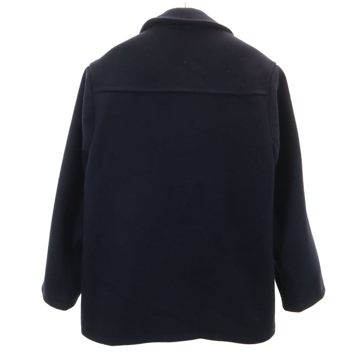 美品 SAINT JAMES セントジェームス メルトン ピーコート S ネイビー Pコート メンズ