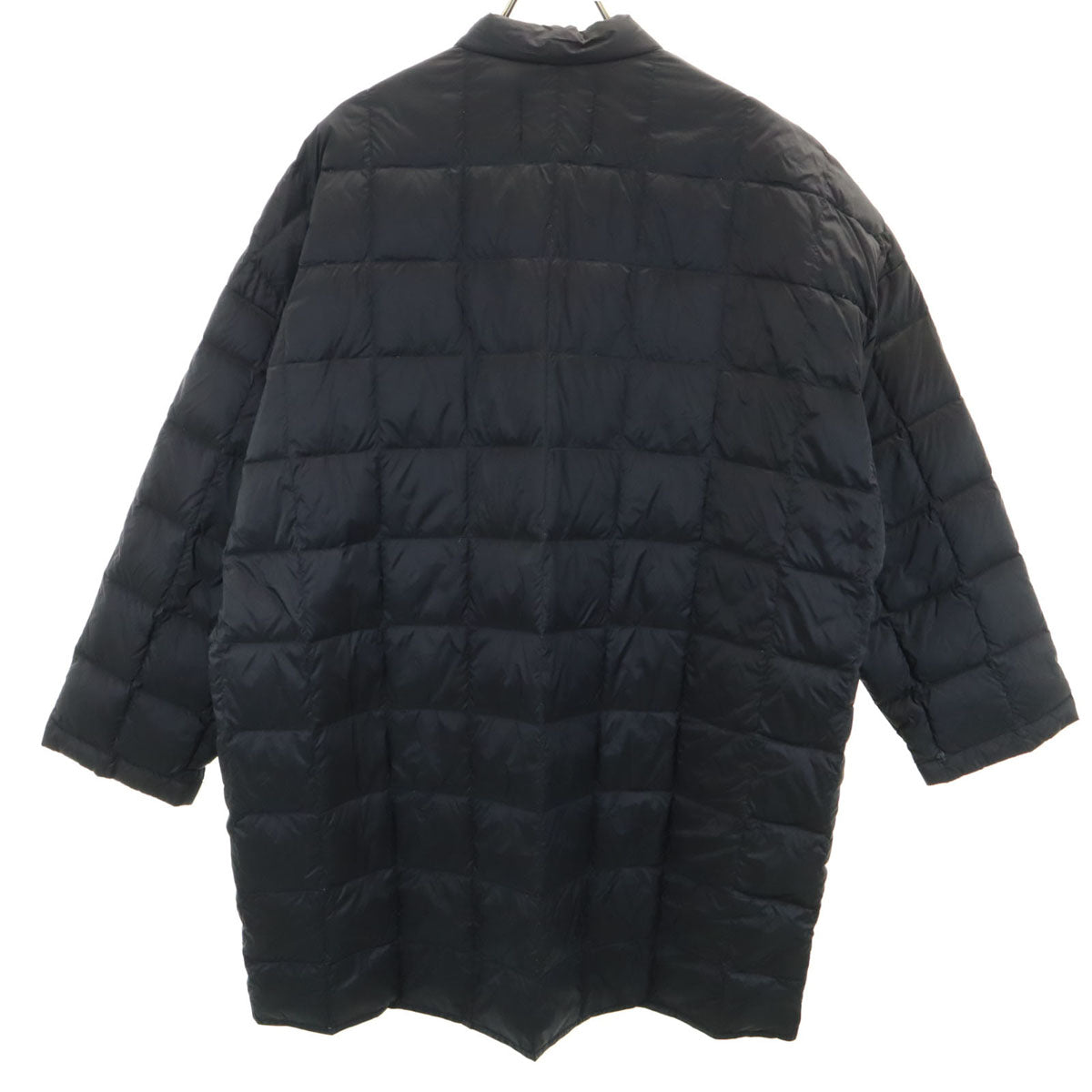 TAION タイオン ベーシック ハンテン ダウンコート 1 ブラック メンズ