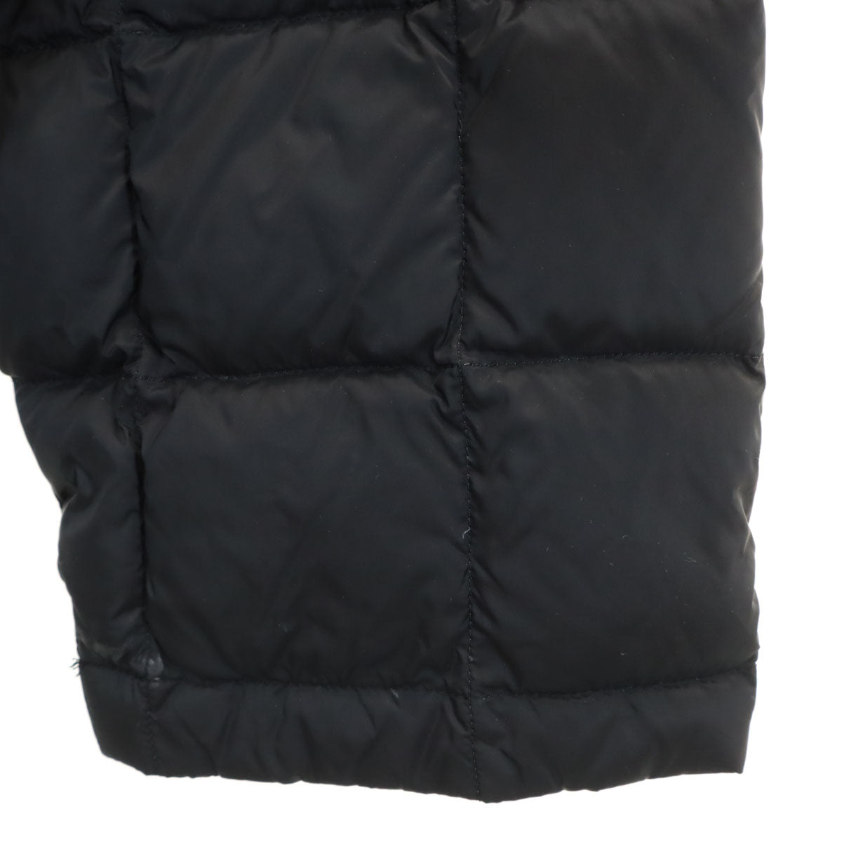 TAION タイオン ベーシック ハンテン ダウンコート 1 ブラック メンズ