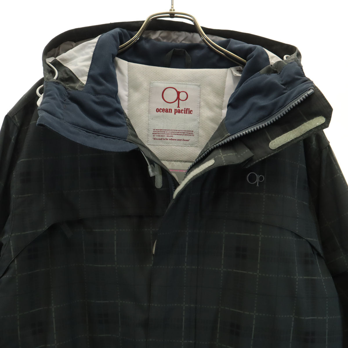 oceanpacific オーシャンパシフィック ナイロンジャケット 上下 セットアップ L/S グレー メンズ