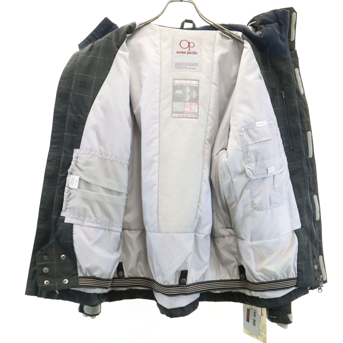 oceanpacific オーシャンパシフィック ナイロンジャケット 上下 セットアップ L/S グレー メンズ