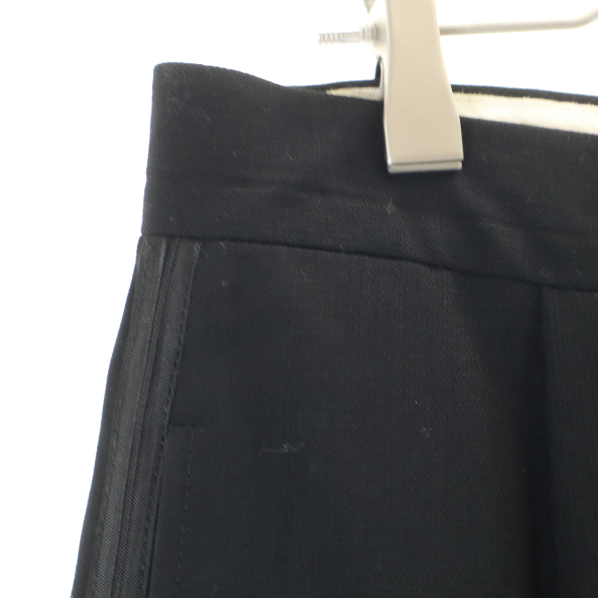 GIORGIO ARMANI ジョルジオアルマーニ イタリア製 テーラードジャケット 上下 セットアップ 50 ブラック メンズ