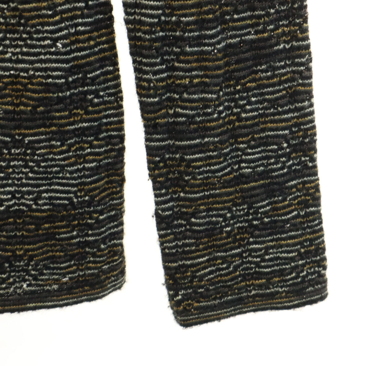 MISSONI SPORT ミッソーニ スポーツ 長袖 ニット カーディガン 上下 セットアップ 40 グレー系 レディース