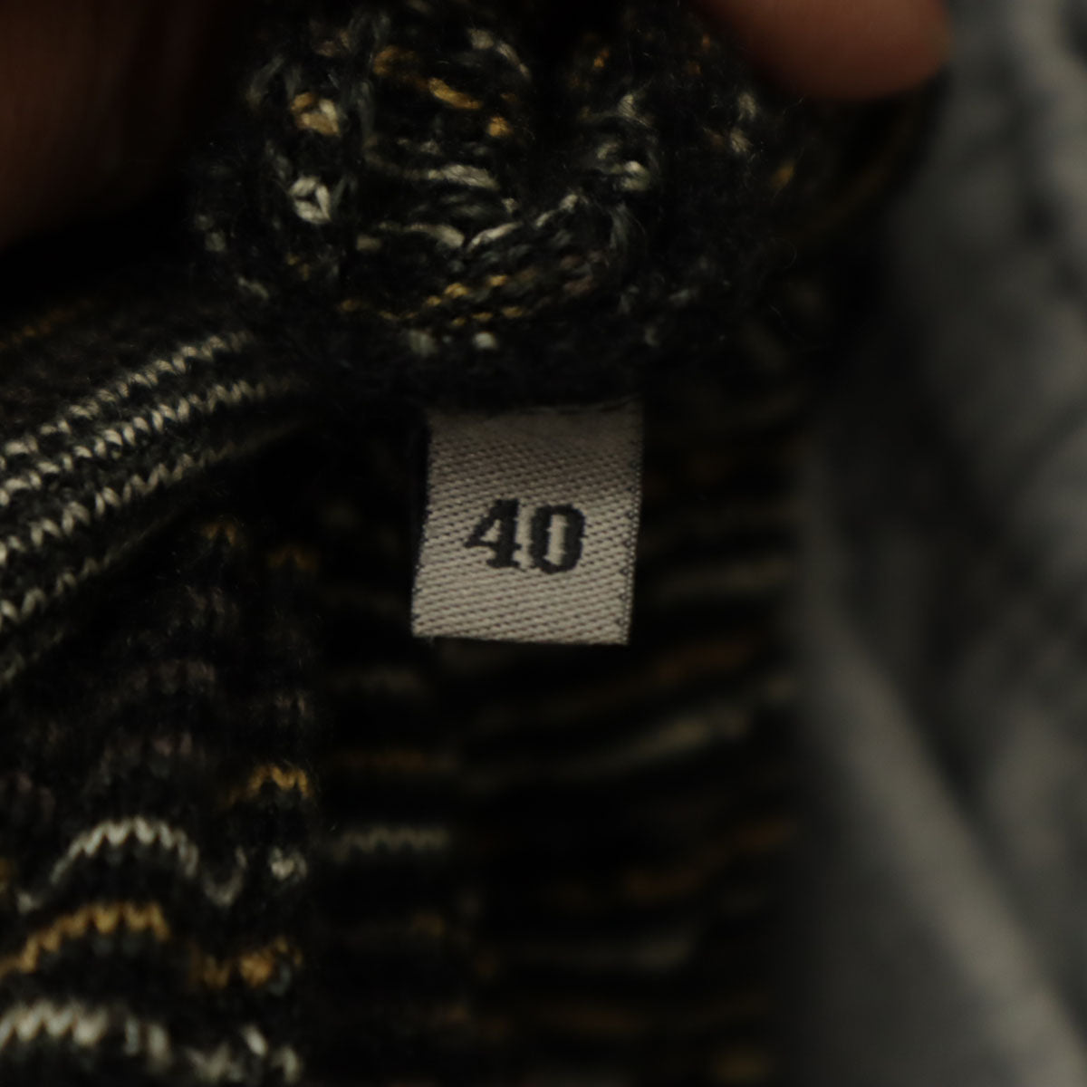 MISSONI SPORT ミッソーニ スポーツ 長袖 ニット カーディガン 上下 セットアップ 40 グレー系 レディース