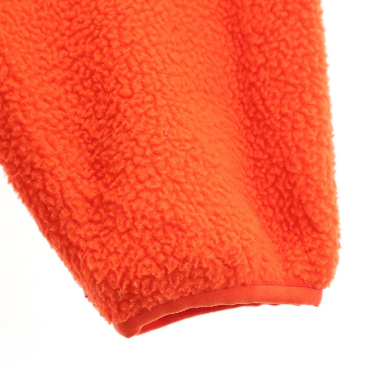 adidas アディダス トレフォイルロゴ フリースジャケット S ネオンオレンジ メンズ