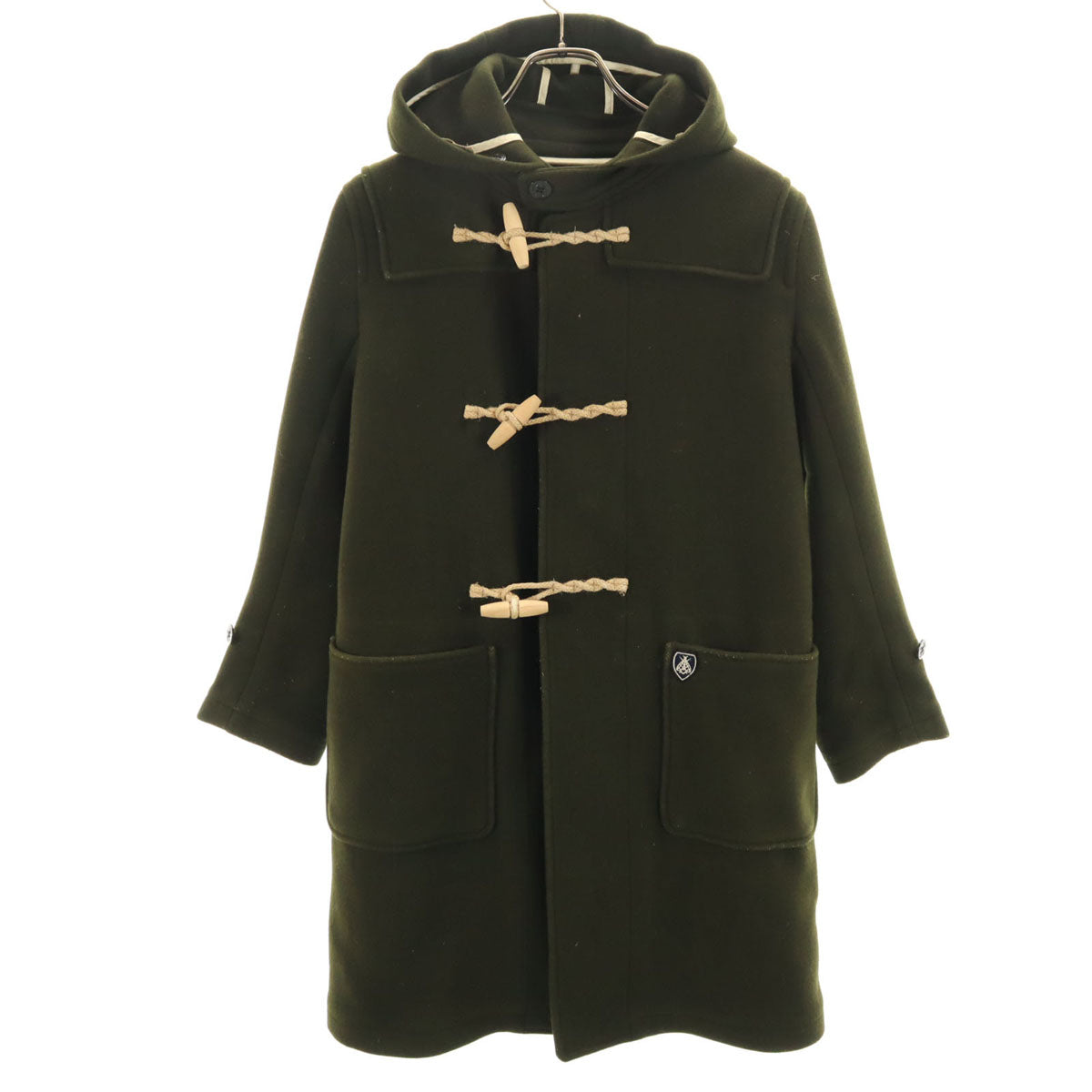 ORCIVAL オーシバル ウールブレンド ダッフルコート 0 カーキ系 レディース